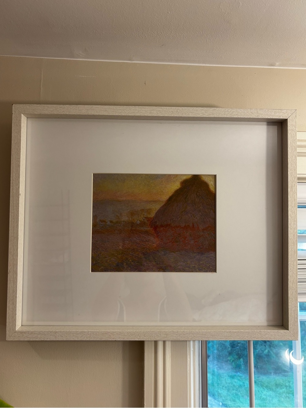 Claude Monet Grainstack (Sunset) 1891 oil on canvas print